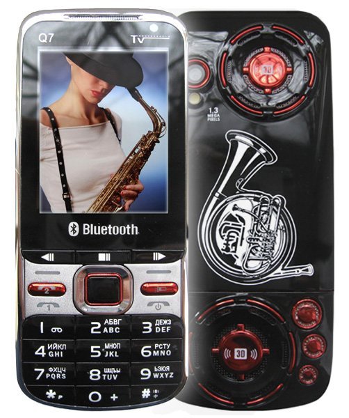 Nokia Q7 2Sim + TV + картридер в подарок